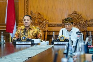 Bupati Adi Arnawa Terima Kunjungan Wali Kota Eri Cahyadi