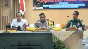 Rakor Eksternal Operasi Lilin Agung 2025, Siap Amankan Natal dan Tahun Baru 2026