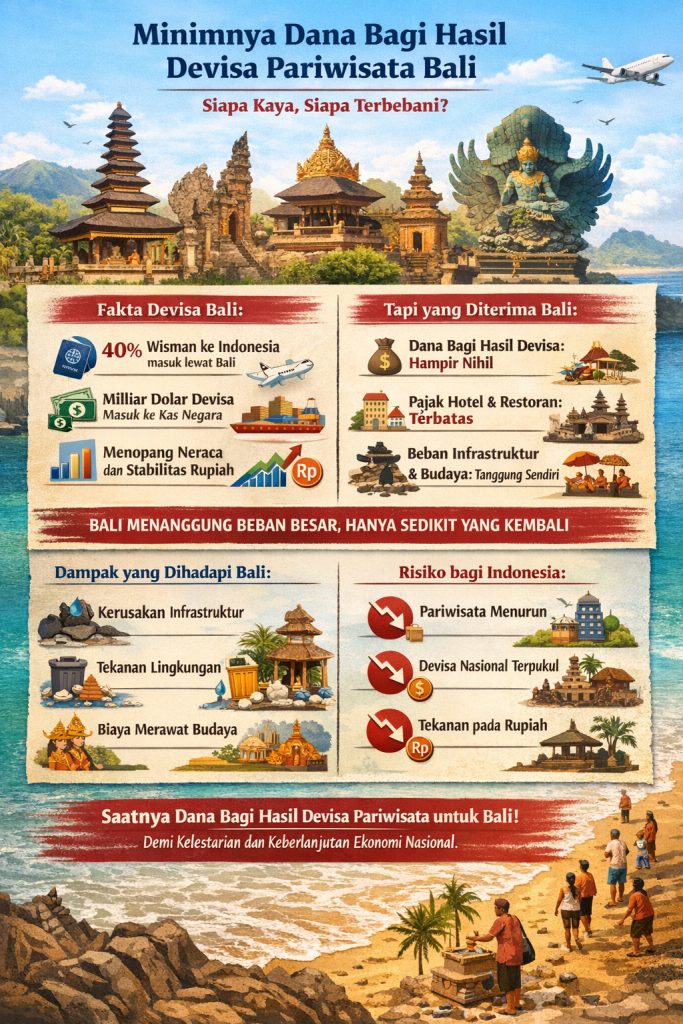 Bali dan Paradoks Devisa: Ketika Mesin Ekonomi Nasional Tidak Dirawat