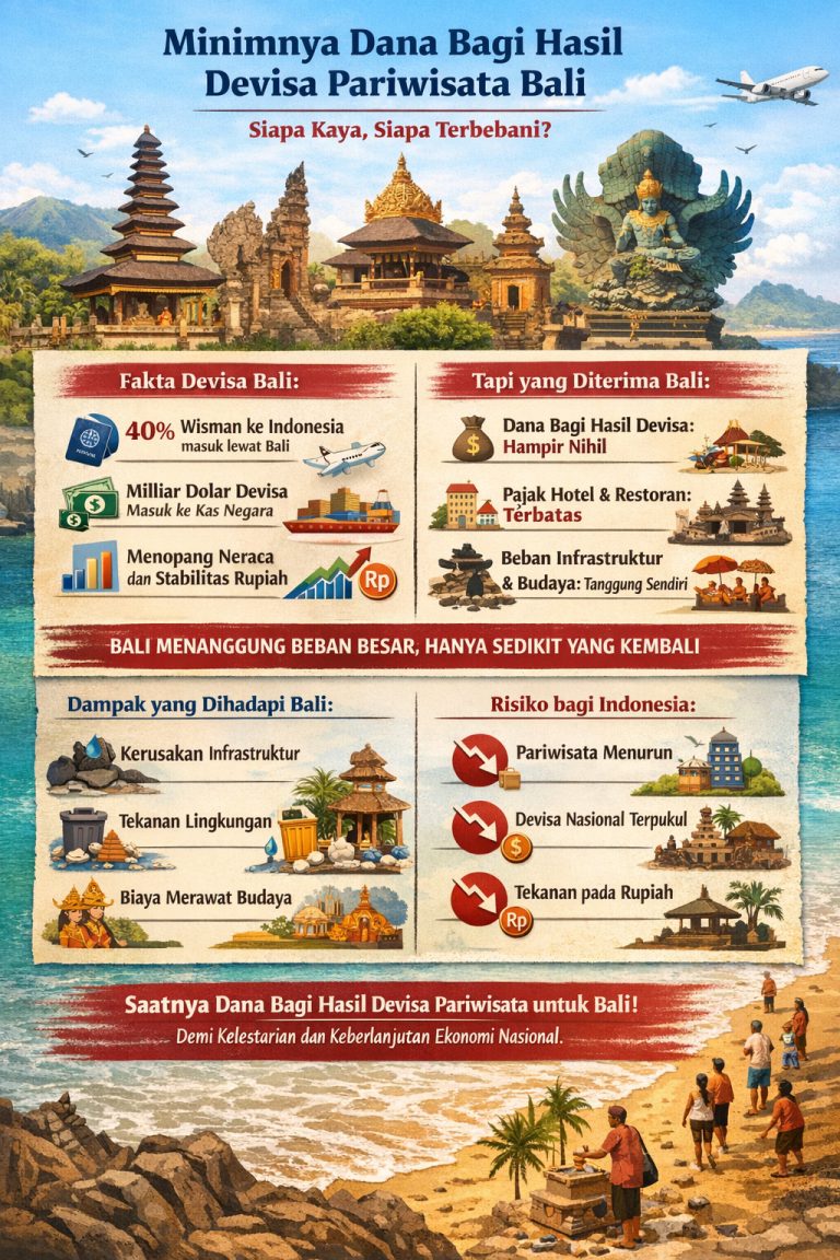 Bali dan Paradoks Devisa: Ketika Mesin Ekonomi Nasional Tidak Dirawat