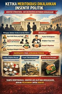 Ketika Meritokrasi Dikalahkan Insentif Politik
